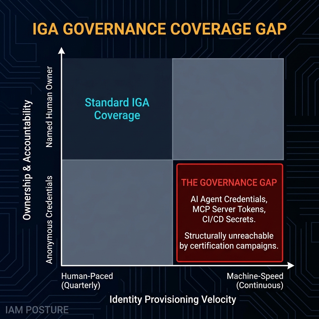 Framework: IGA Governance Coverage Gap