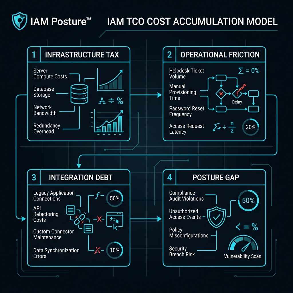 IAM TCO Framework: Identity Tax Cost Accumulation Model